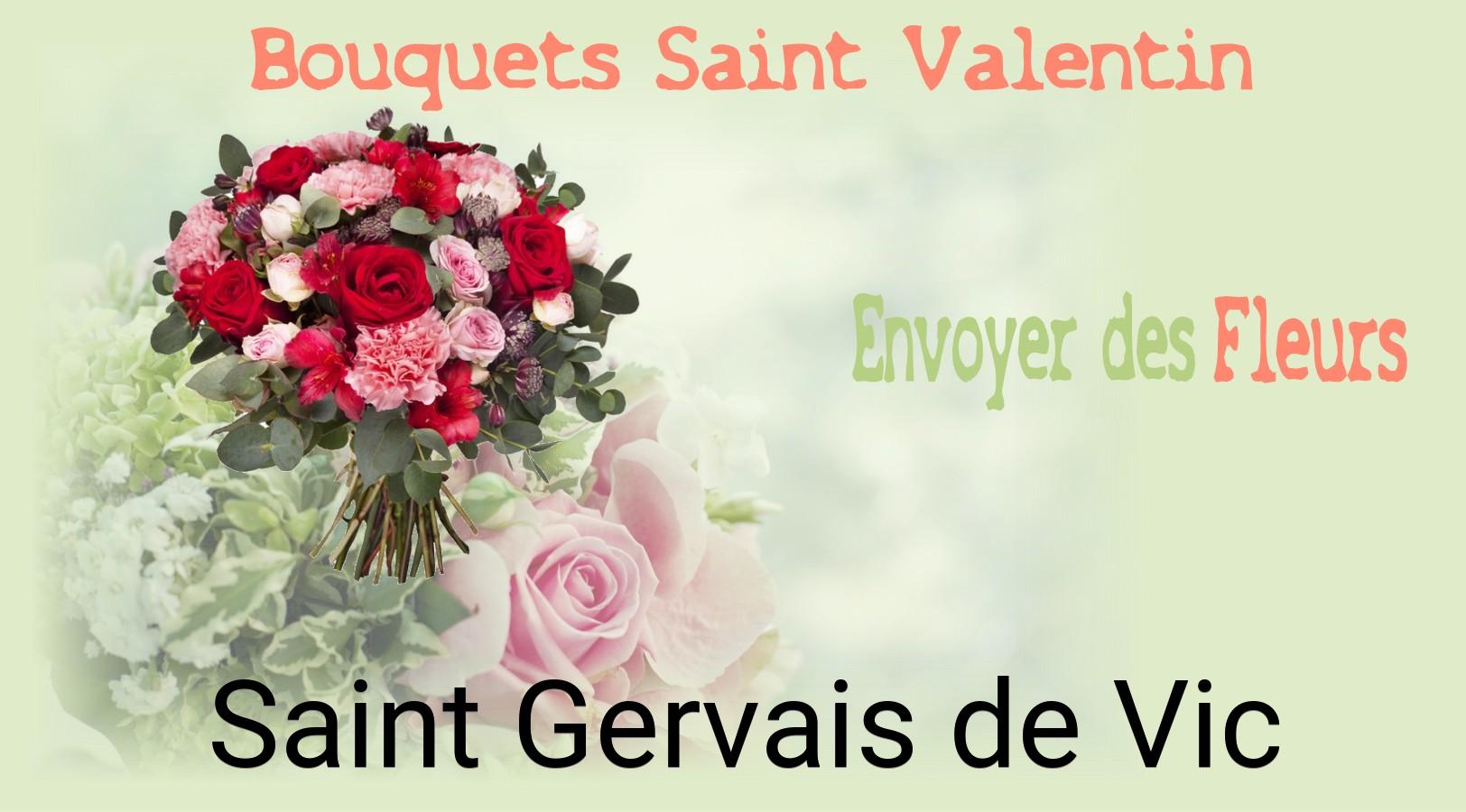 Roses de Saint-Valentin livrées à Saint-Gervais-de-Vic